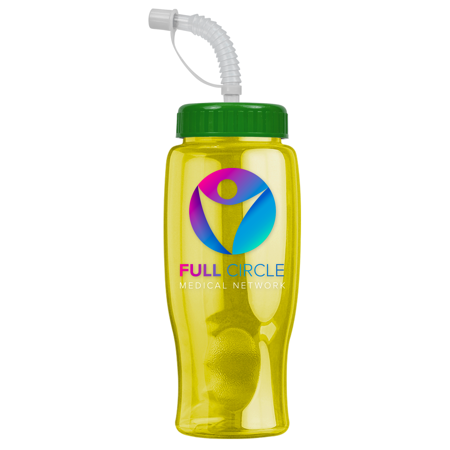 Poly+ Bottle with Straw Lid - 27 oz.